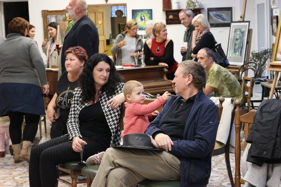 Galerie U Klaků — vernisáž a výstava, říjen 2017 – fotografie 26