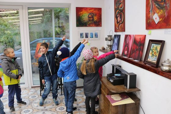 Galerie U Klaků — vernisáž a výstava, říjen 2017 – fotografie 44