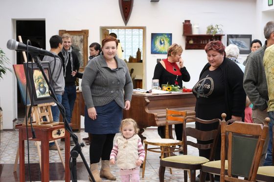 Galerie U Klaků — vernisáž a výstava, říjen 2017 – fotografie 6